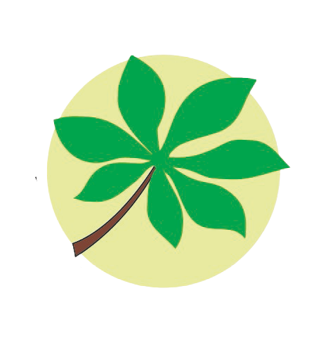 Weißes Logo Kastanienhof Oldenburg